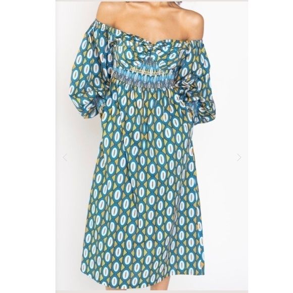ANTHROPOLOGIE HOPE FOR FLOWERS BY TRACY REESE Twist Front Dress Size Large